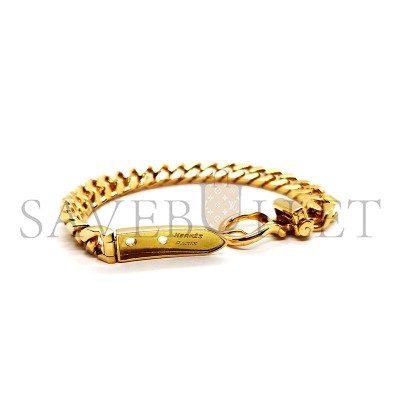 HERMÈS BELT BRACELET YELLOW GOLD 